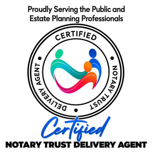 Certified Notary Trust Delivery Agent Logo